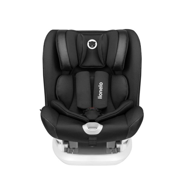 Lionelo Oliver schwarz Kindersitz 9-36kg Kindersitz Isofix Top Tether Seitenschutz 5 Punkt Gurt