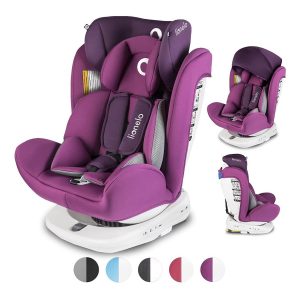 Lionelo Bastiaan Auto Kindersitz mit Isofix in violett