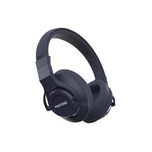 PANTONE ANC Bluetooth Kopfhörer navy   extra Komfort durch verstellbaren Bügels und weiche Ohrpolster   Active Noise Cancellation