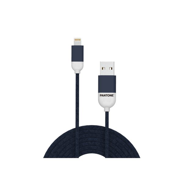 PANTONE Lightning Kabel navy 1.5 m   Ausgangsleistung bis zu 2