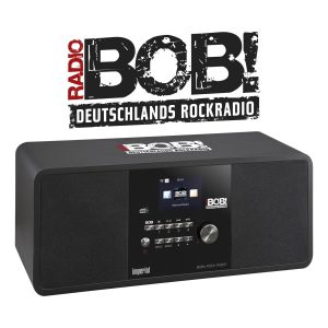 22-281-00-RB IMPERIAL BOBs ROCK RADIO Internet- und DAB+ Digitalradio schwarz