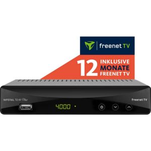 IMPERIAL T2 IR Plus DVB-T2 HD Receiver inkl. 12 Monate freenet TV¹ und PVR Funktion