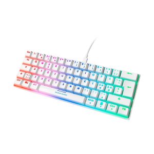 DELTACO Mechanische Mini Gaming Tastatur TKL (62 Tasten