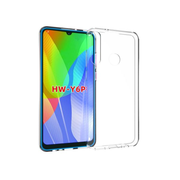 Huawei Y6p durchsichtige Handyhülle Schutzcase Cover Etui Bumper Transparent Neu