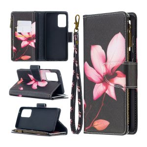 Handyhülle für Samsung Galaxy A52 5G Schutzcase Wallet Klapptasche Cover Schwarz