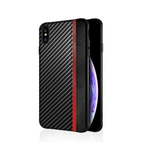 Handyhülle für Huawei P40 Pro Case Cover Schale Carbon Optik Bumper Schwarz Neu