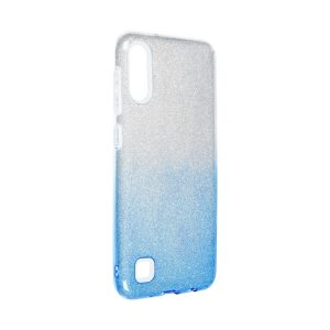 Handyhülle für Samsung Galaxy A10 Schutzcase Cover Bumper Schale Glitzer Blau