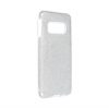 Handyhülle für Samsung Galaxy S10e Schutzcase Cover Bumper Schale Glitzer Silber