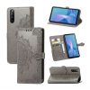 Handyhülle für Sony Xperia 10 III Schutztasche Wallet Cover 360 Case Etuis Grau