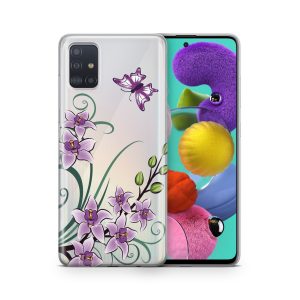 Schutzhülle für Samsung Galaxy S21 Plus Motiv Handy Hülle Silikon Case Cover Neu... Lotusblume