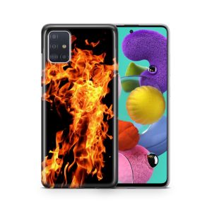 Schutzhülle für Apple iPhone 13 Pro Motiv Handy Hülle Silikon Tasche Case Cover... Feuer