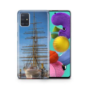 Schutzhülle für Apple iPhone 13 Pro Motiv Handy Hülle Silikon Tasche Case Cover... Segelboot