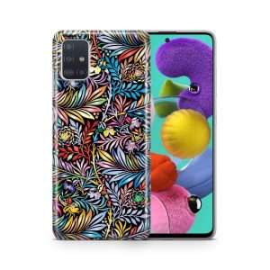 Schutzhülle für Wiko Y60 Motiv Handy Hülle Silikon Tasche Case Cover Bumper Neu... Blumenmuster