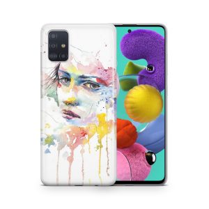 Schutzhülle für Wiko Y60 Motiv Handy Hülle Silikon Tasche Case Cover Bumper Neu... Frauengesicht