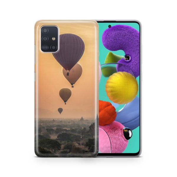 Schutzhülle für Wiko Y60 Motiv Handy Hülle Silikon Tasche Case Cover Bumper Neu... Heißluftballons