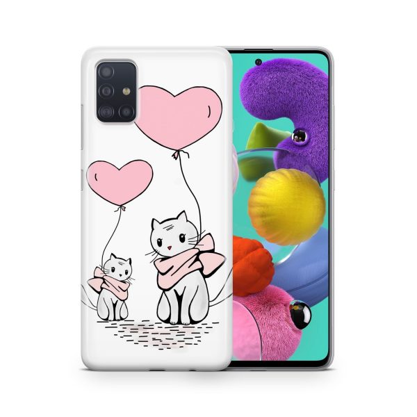 Schutzhülle für Wiko Y60 Motiv Handy Hülle Silikon Tasche Case Cover Bumper Neu... Katzen Liebe