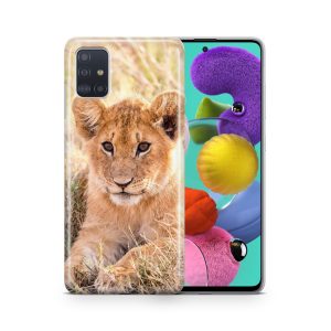 Schutzhülle für Wiko Y60 Motiv Handy Hülle Silikon Tasche Case Cover Bumper Neu... Löwen Baby