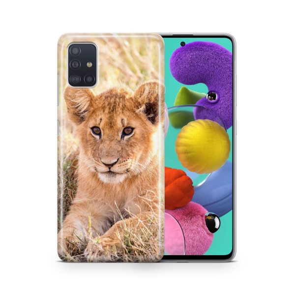 Schutzhülle für Wiko Y60 Motiv Handy Hülle Silikon Tasche Case Cover Bumper Neu... Löwen Baby