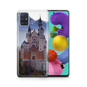 Schutzhülle für Wiko Y60 Motiv Handy Hülle Silikon Tasche Case Cover Bumper Neu... Schloß Neuschwannstein