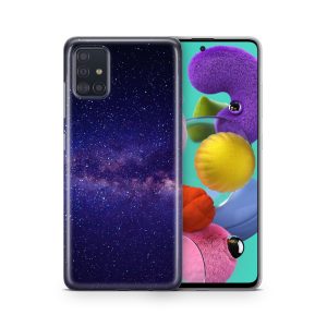 Schutzhülle für Wiko Y60 Motiv Handy Hülle Silikon Tasche Case Cover Bumper Neu... Sternenhimmel