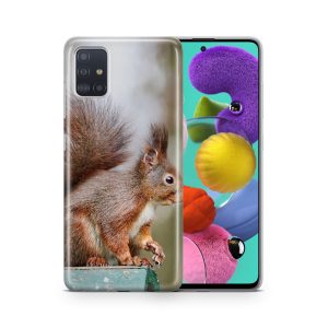 Schutzhülle für Wiko Y80 Motiv Handy Hülle Silikon Tasche Case Cover Bumper Neu... Eichhörnchen