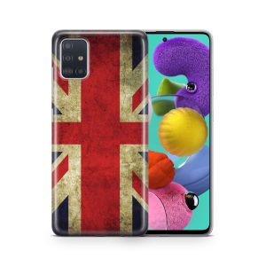 Schutzhülle für Wiko Y80 Motiv Handy Hülle Silikon Tasche Case Cover Bumper Neu... England Flagge