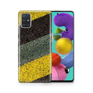 Schutzhülle für Wiko Y80 Motiv Handy Hülle Silikon Tasche Case Cover Bumper Neu... Streifen Abstrakt