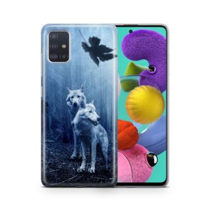 Schutzhülle für Wiko Y80 Motiv Handy Hülle Silikon Tasche Case Cover Bumper Neu... Wölfe