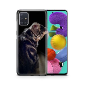 Schutzhülle für Wiko Y61 Motiv Handy Hülle Silikon Tasche Case Cover Bumper Neu... Junge Katze