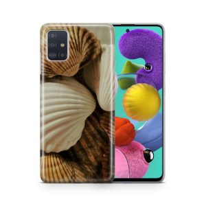 Schutzhülle für Wiko Y61 Motiv Handy Hülle Silikon Tasche Case Cover Bumper Neu... Muscheln