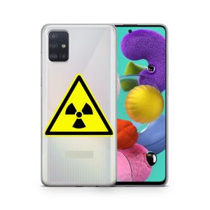 Schutzhülle für Samsung Galaxy A03S Motiv Handy Hülle Silikon Tasche Case Cover... Nuklear