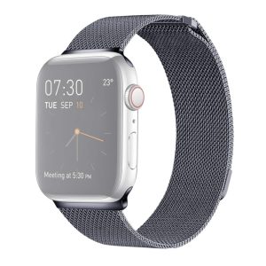 Sport Ersatz Armband für Apple Watch Series 1–7 / 38–41 mm Edelstahl Band Loop... Dunkelgrau