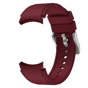 Sport Ersatz Armband für Samsung Galaxy Watch 4 40 mm Silikon Band Loop Uhr Neu... Wein Rot