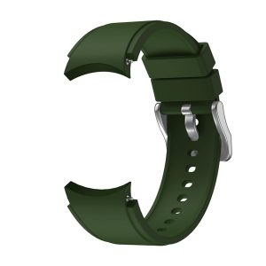 Sport Ersatz Armband für Samsung Galaxy Watch 4 40 mm Silikon Band Loop Uhr Neu... Armeegrün