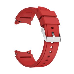 Sport Ersatz Armband für Samsung Galaxy Watch 4 44 mm Silikon Band Loop Uhr Neu... Rot