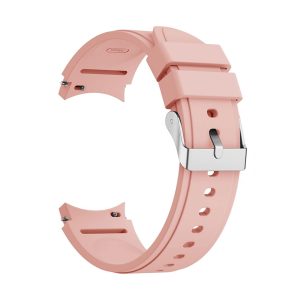 Sport Ersatz Armband für Samsung Galaxy Watch 4 Classic 46 mm Silikon Band Loop... Rosa