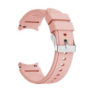 Sport Ersatz Armband für Samsung Galaxy Watch 4 Classic 46 mm Silikon Band Loop... Rosa