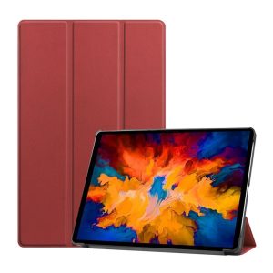 Schutzhülle für Lenovo Tab P11 Pro Hülle Case Tasche Klapphülle Tablethülle 360... Wein Rot