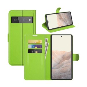 Handyhülle für Google Pixel 6 Pro Schutztasche Wallet Cover 360 Case Hülle Etuis... Grün
