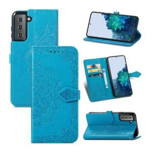 Handyhülle für Samsung Galaxy S22 Plus 5G Schutztasche Cover 360 Case Hülle Etui... Blau