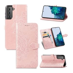 Handyhülle für Samsung Galaxy S22 Plus 5G Schutztasche Cover 360 Case Hülle Etui... Rose Gold