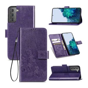 Handyhülle für Samsung Galaxy S22 Plus 5G Schutztasche Cover 360 Case Hülle Etui... Violett