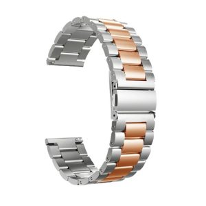 Sport Ersatz Armband für Huawei Watch GT 3 46 mm Edelstahl Band Loop Neu... Silber Rose Gold