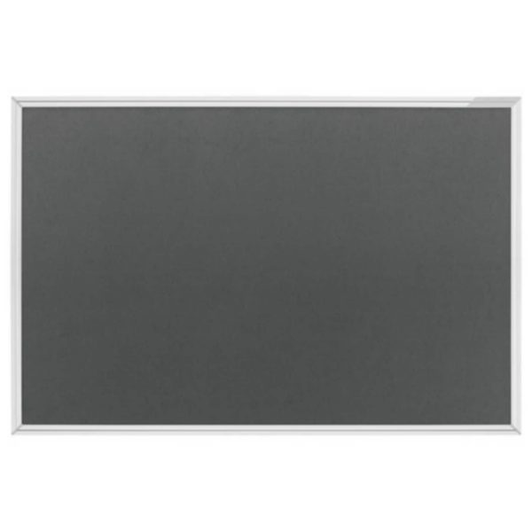 magnetoplan Textilboards Typ SP 600 x 450 mm - grau