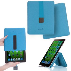 Poppstar vivid color Smart Cover für iPad 2 & 3 iPad - blau