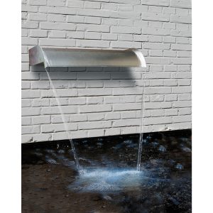 Ubbink Nevada 60 Inox Wasserfall mit LED