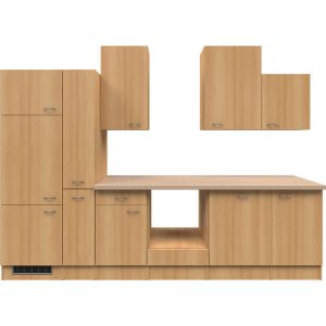 Flex-Well Küchenzeile ohne E-Geräte 310 cm L-310-2603-000 Nano