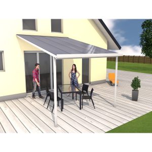 Gutta 4293112 Terrassenüberdachung weiß