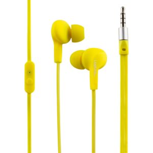 LogiLink HS0043 Wassergeschütztes (IPX6) Stereo In-Ear Headset - gelb