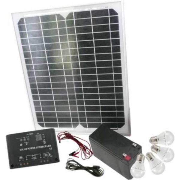 Mauk High-Tech Solar-Set 15 W mit Klickschaltern